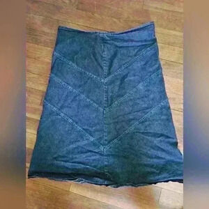 United Colors of Benetton Mid Length Denim Skirt